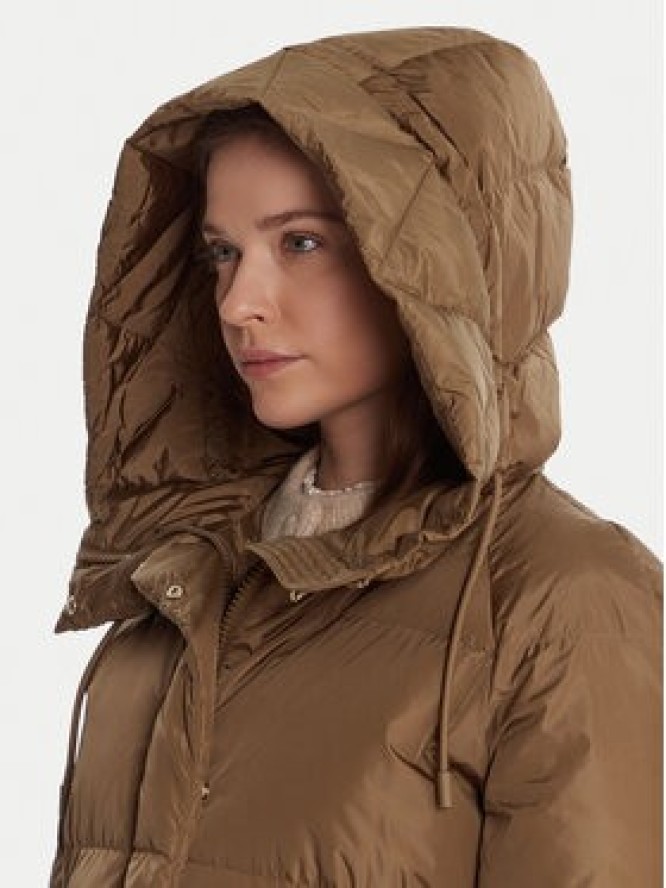 Weekend Max Mara Kurtka puchowa Newbembo 2525496072 Brązowy Relaxed Fit