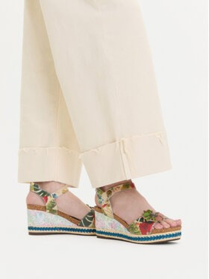 Laura Vita Espadryle Facyo 80 Beżowy