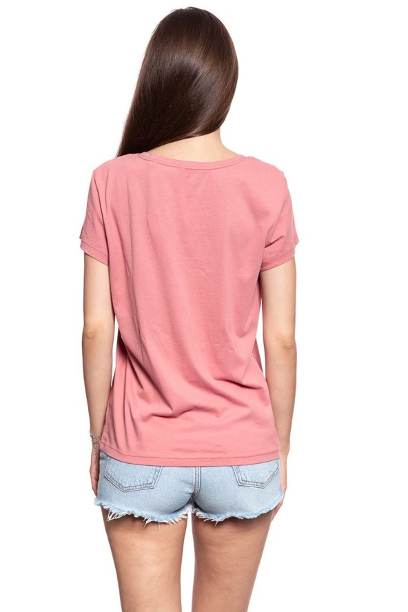 MUSTANG T SHIRT DAMSKI Alina C Print Canyon Rose 1008945 8187