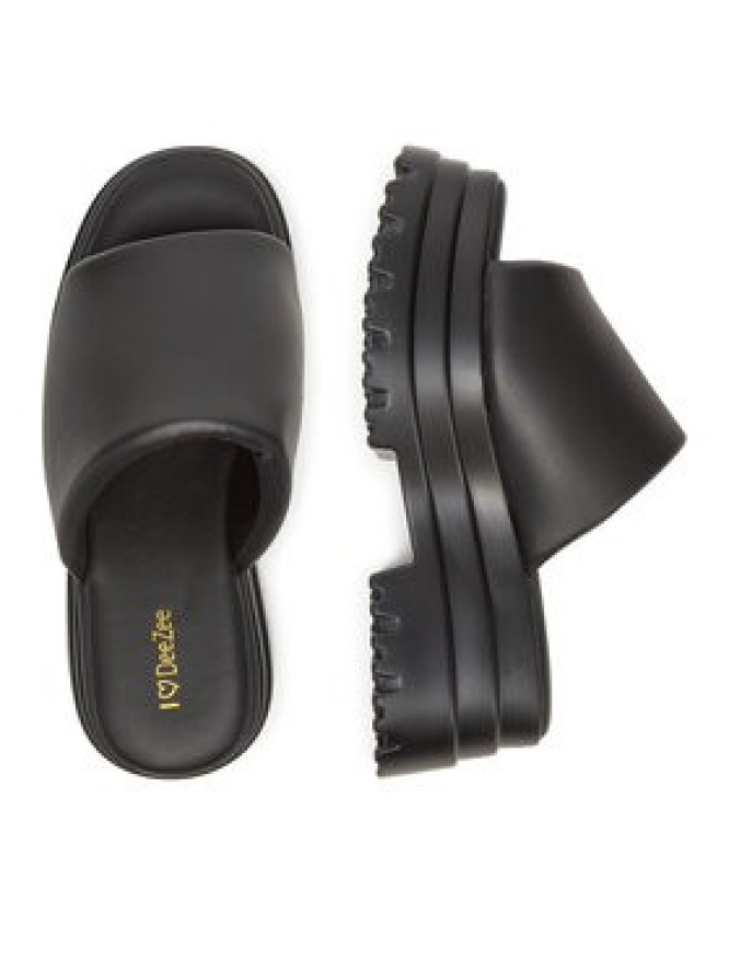 DeeZee Klapki 8602-1A Czarny