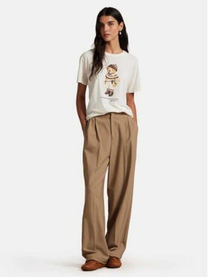 Polo Ralph Lauren T-Shirt 211A87162001 Écru Regular Fit