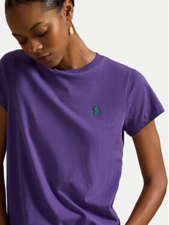 Polo Ralph Lauren T-Shirt 211B14605002 Fioletowy Classic Fit