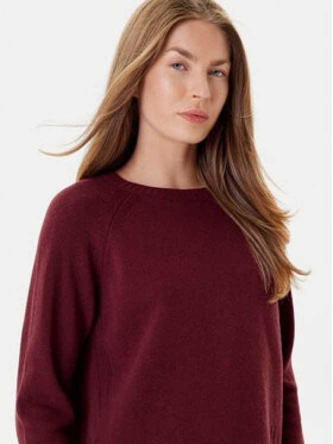 Marella Sweter Celia 2523366215 Bordowy Regular Fit