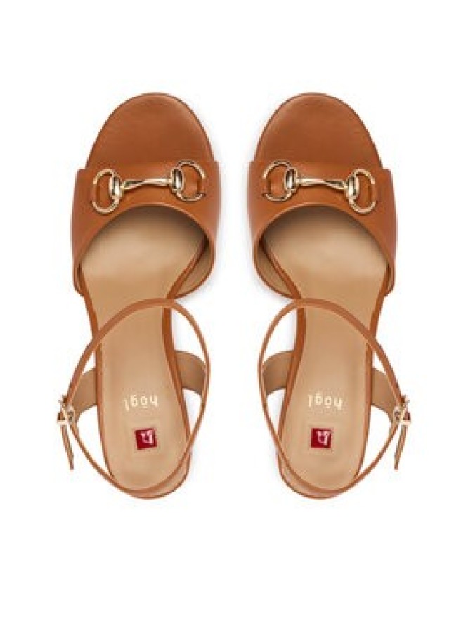 HÖGL Sandały 1-107423 Brązowy