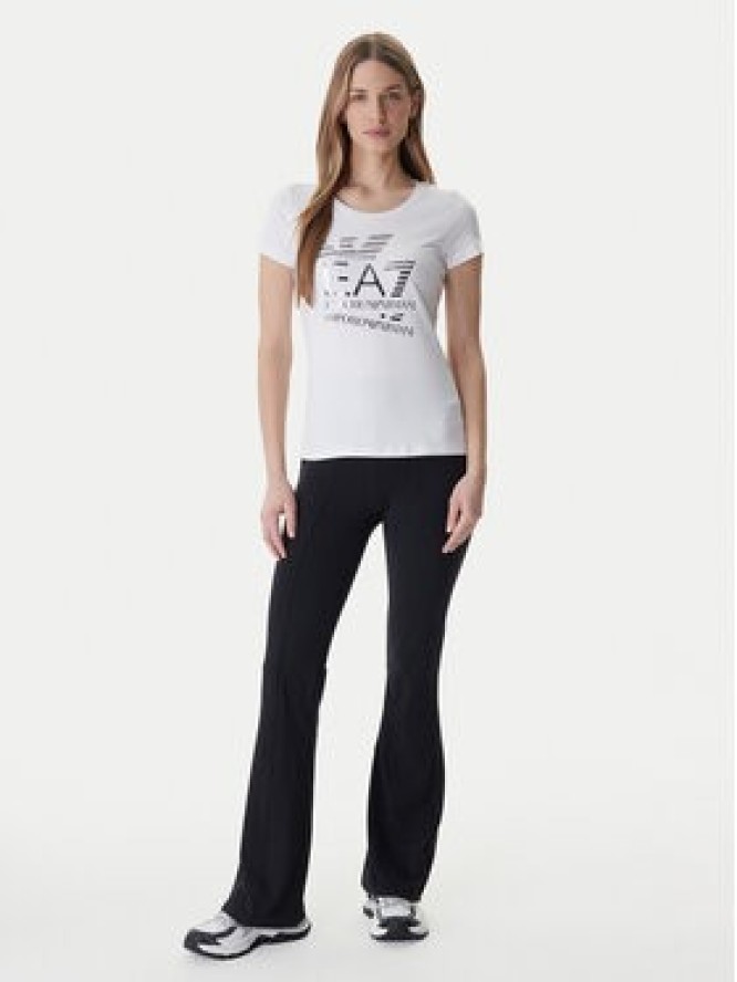 EA7 Emporio Armani T-Shirt 7W000977 AF10373 Biały Regular Fit