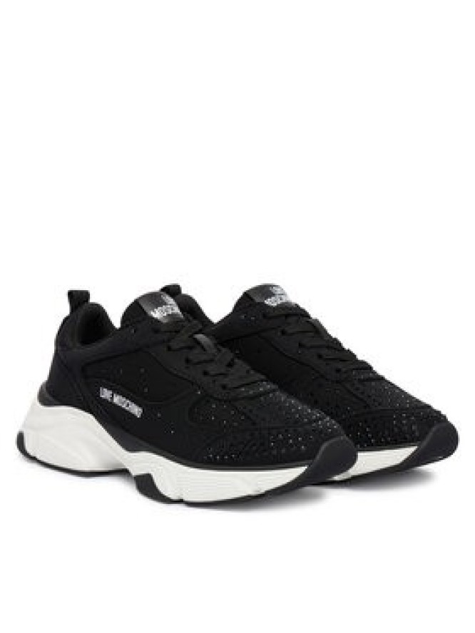 LOVE MOSCHINO Sneakersy JA15406G1OIM0000 Czarny