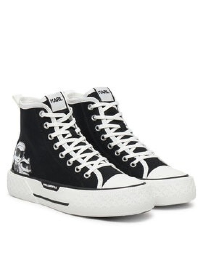 KARL LAGERFELD Trampki KL60654T Czarny