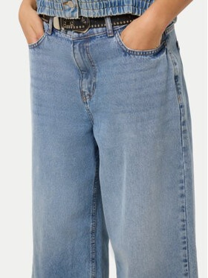 Noisy May Szorty jeansowe Windie 27034082 Niebieski Relaxed Fit