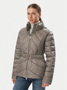 EA7 Emporio Armani Kurtka zimowa 7W001499 AF25639 U6100 Brązowy jasny Regular Fit