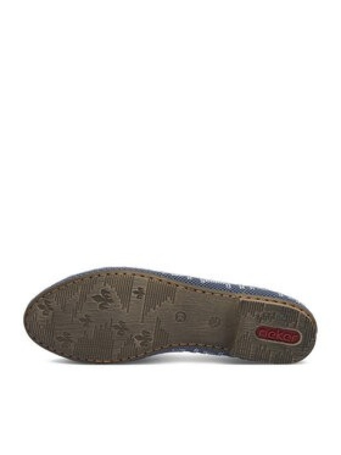 Rieker Lordsy 51953-12 Niebieski