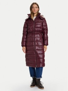 Tommy Hilfiger Kurtka puchowa WW0WW47356 Bordowy Regular Fit