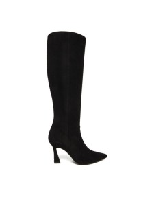 Stuart Weitzman Kozaki Vinnie Zip SM588 Czarny