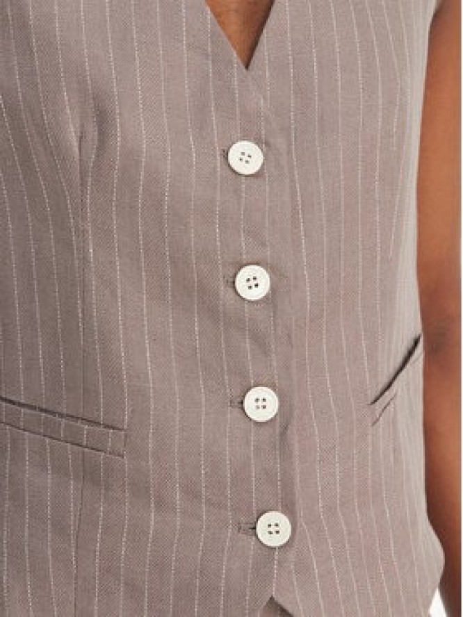 Eleh Kamizelka garniturowa SS260027 Szary Oversize