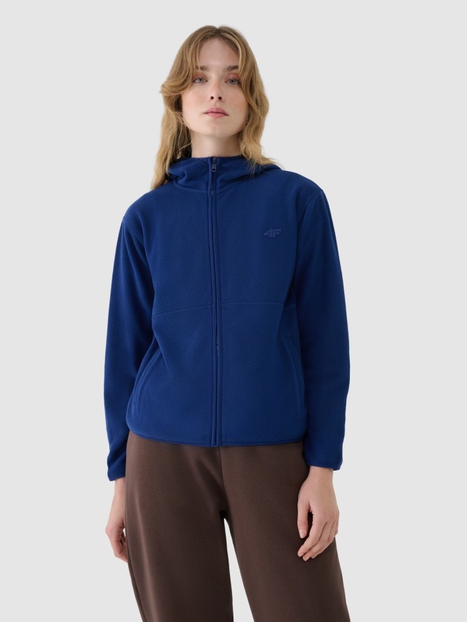 4F Polar regular z kapturem damski - granatowy XS