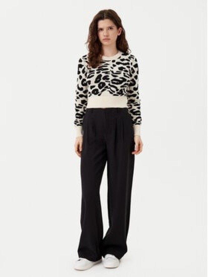 ONLY Sweter Lima 15339828 Beżowy Cropped Fit