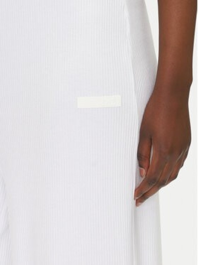 EA7 Emporio Armani Spodnie materiałowe 7W000165 AF12654 U0002 Biały Regular Fit