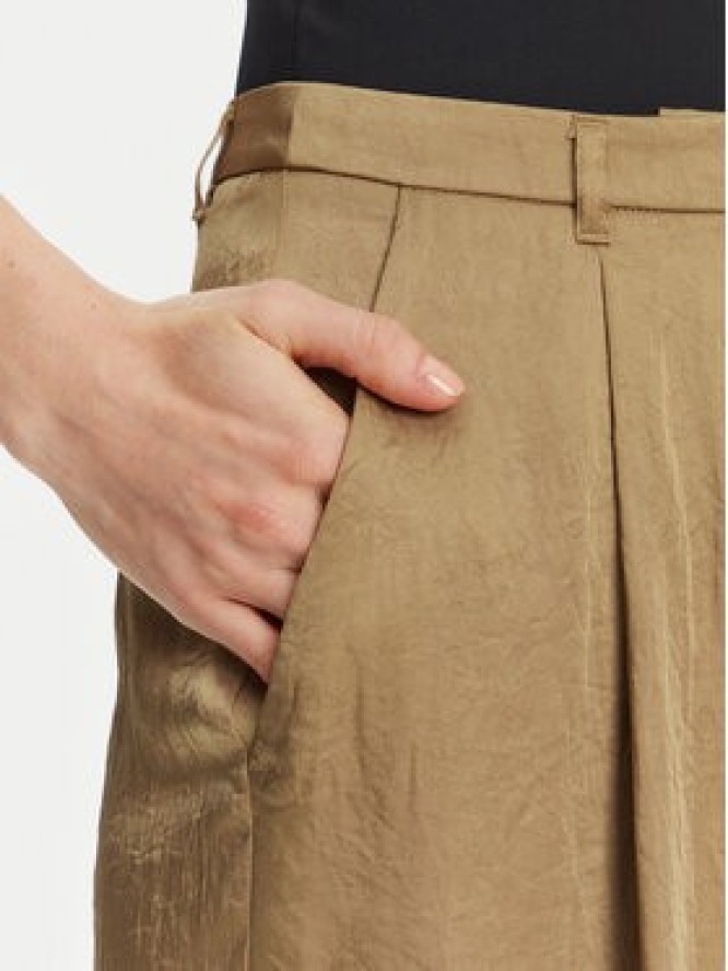 Marella Spodnie palazzo Silico 2513131125 Beżowy Wide Leg