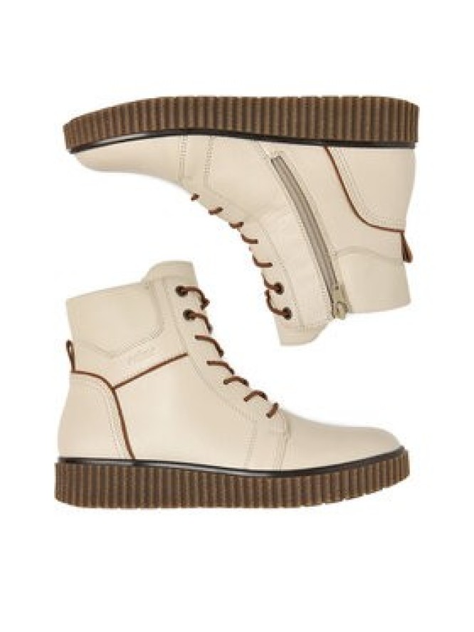 Rieker Trzewiki Y4303-80 Écru