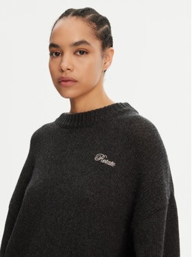 ROTATE Sweter 1133771745 Szary Oversize