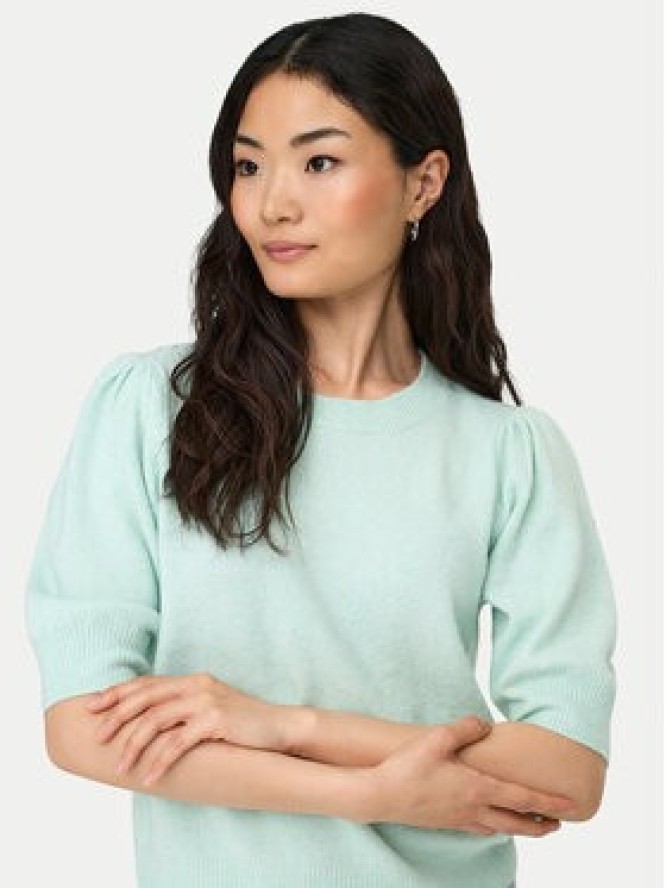 ONLY Sweter Rica 15318551 Zielony Regular Fit