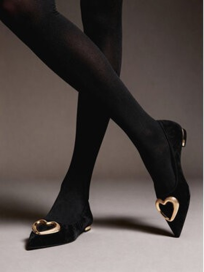 Eva Minge Baleriny EO-ELLA-1750-1-2 Czarny