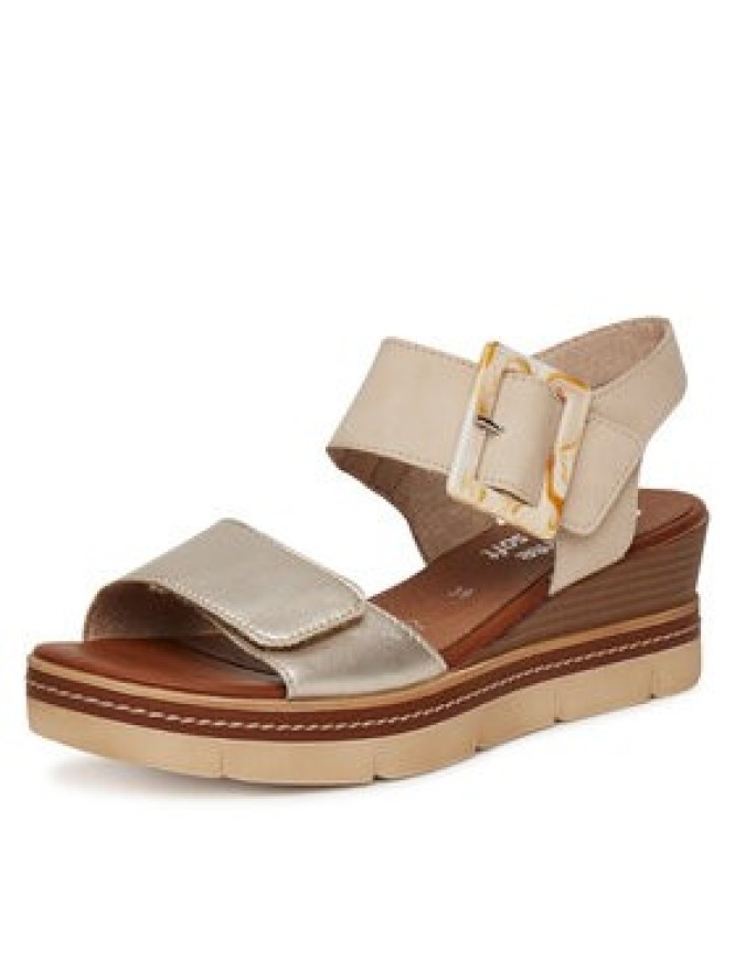 Remonte Sandały D2L53-60 Beżowy