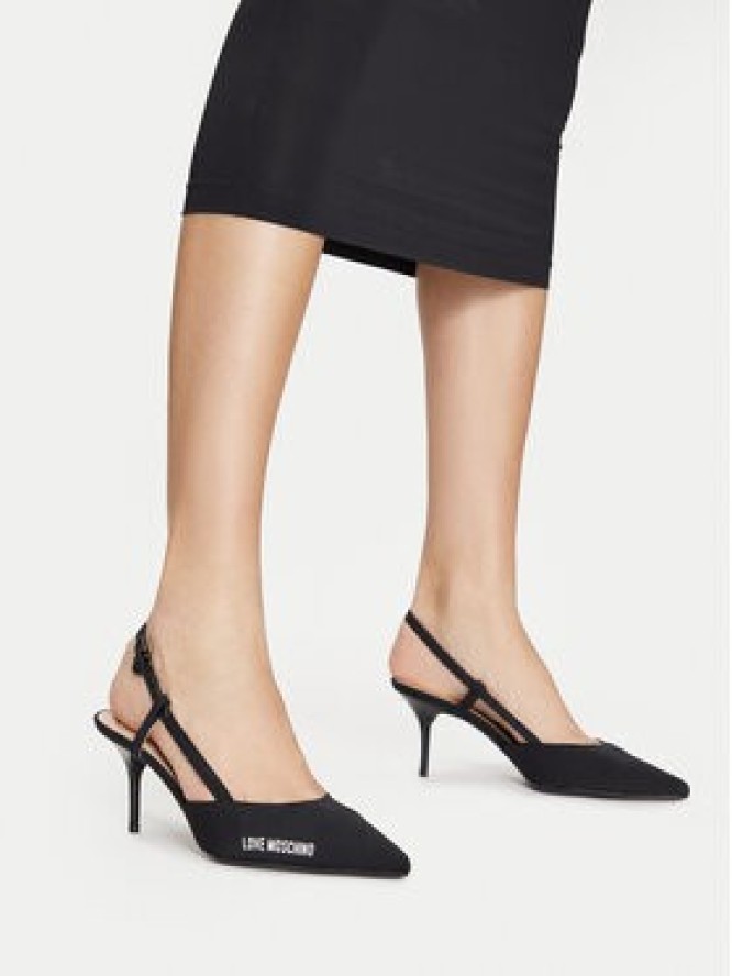 LOVE MOSCHINO Szpilki JA10627G1MIMX000 Czarny