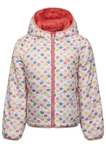 Trespass Dessie - damska dwustronna kurtka codzienna Soft Oranje