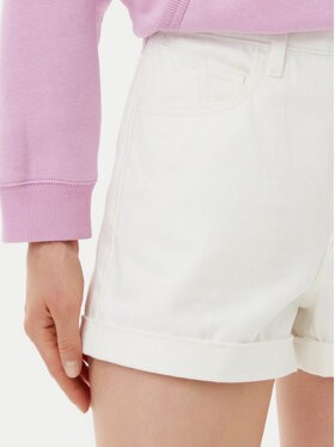 Volcom Szorty jeansowe Weelow B2012300 Biały Slim Fit