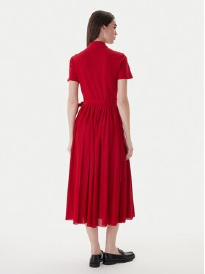 Tommy Hilfiger Sukienka codzienna 1985 WW0WW45733 Czerwony Regular Fit