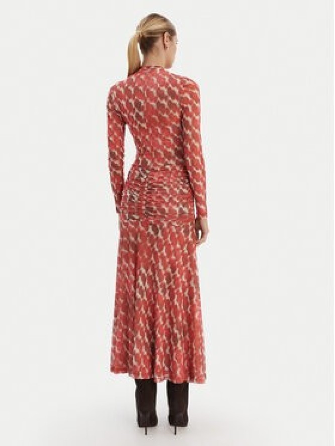 Bardot Sukienka codzienna Lea 58853DB9 Czerwony Slim Fit