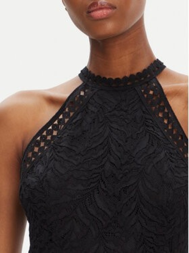 Guess Sukienka koktajlowa W5YK0C KCS90 Czarny Classic Fit