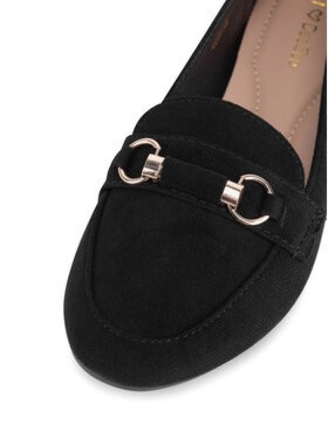DeeZee Loafersy QHS-3 Czarny