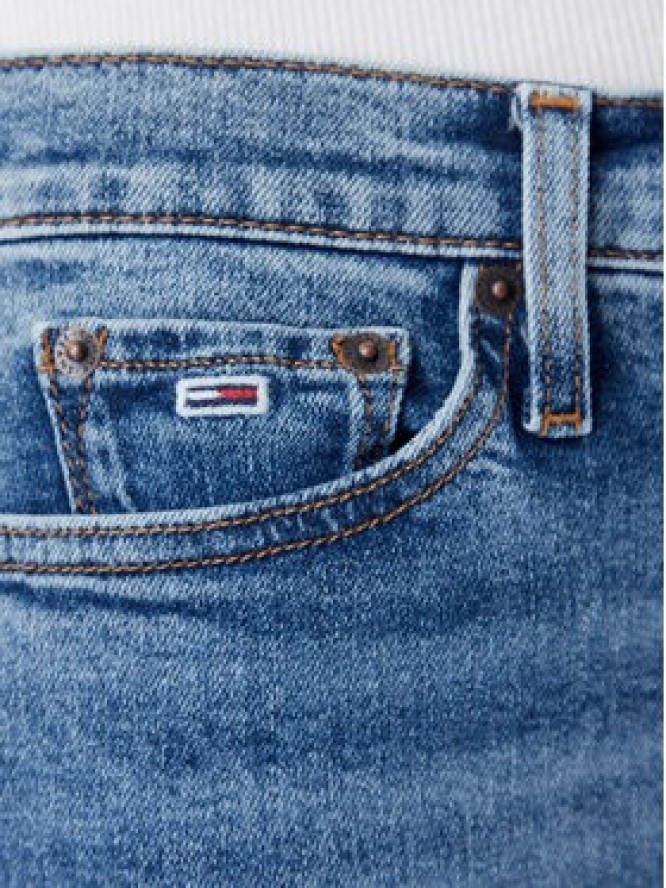 Tommy Jeans Jeansy Nora DW0DW20652 Niebieski Skinny Fit