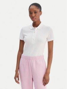 Lacoste Polo PF5462 Biały Slim Fit