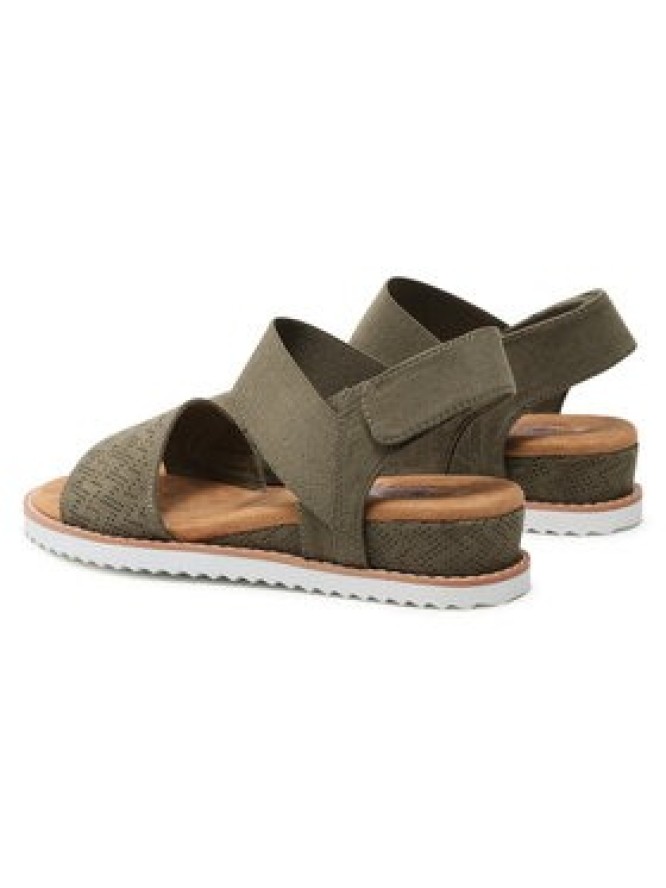 Skechers Sandały Desert Kiss 31440/OLV Zielony