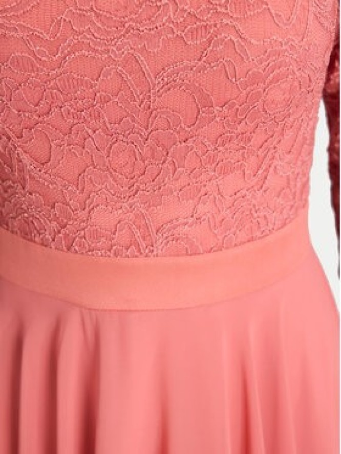 Swing Sukienka koktajlowa 77761710 Koralowy Regular Fit