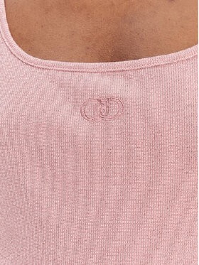 Liu Jo Sport Top TA6173 J3845 Różowy Regular Fit