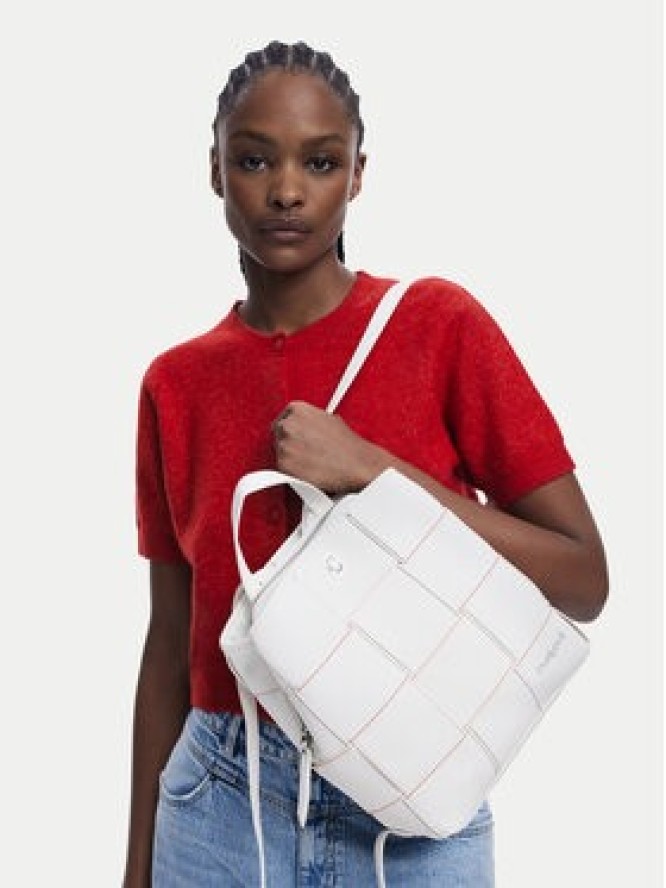Desigual Plecak Yoko Blacno 25SAKP34 Biały
