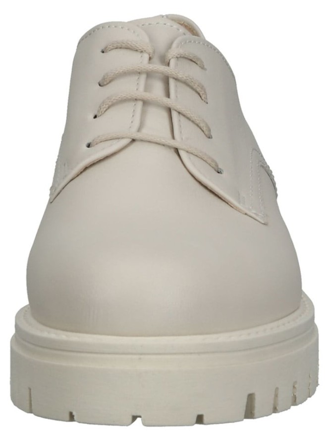 Gabor Skórzane trzewiki w kolorze kremowym rozmiar: 40,5