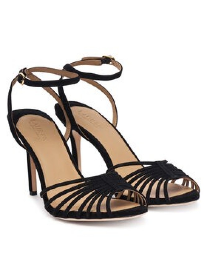LAUREN RALPH LAUREN Sandały 802P15738001 Czarny