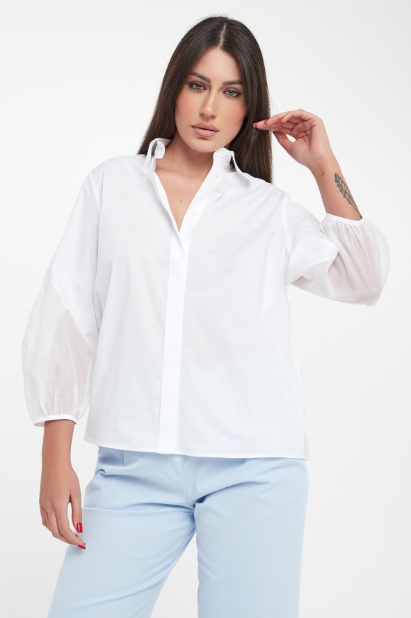 Koszula damska z jedwabiem PESERICO