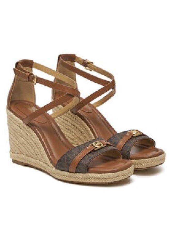 Michael Kors Espadryle Mandy Wedge 40R5MAMS2B Brązowy