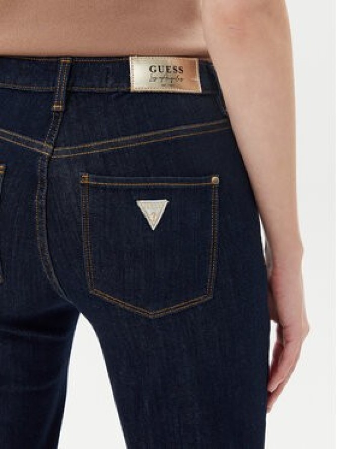 Guess Jeansy W5YA15 D5PW1 Granatowy Sexy Straight Fit