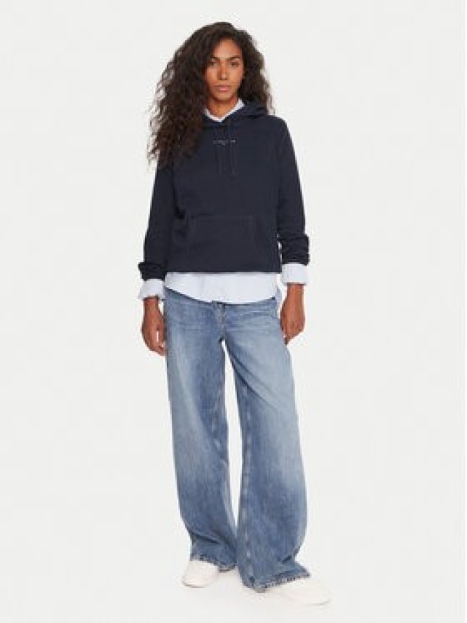 Tommy Jeans Bluza Linear DW0DW21963 Granatowy Regular Fit