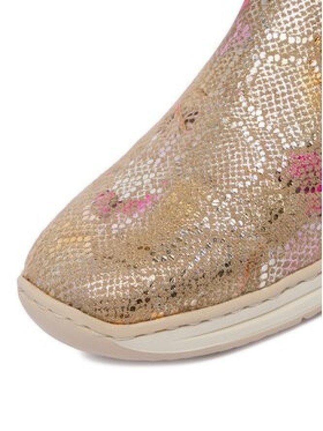 Rieker Półbuty 48761-90 Beżowy