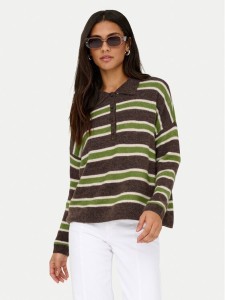 ONLY Sweter Talio 15358606 Szary Regular Fit