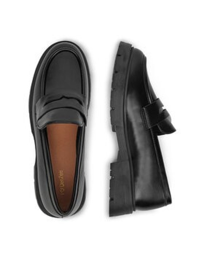 DeeZee Loafersy 8-124-2 Czarny