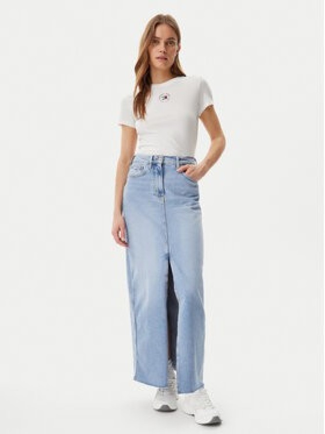 Tommy Jeans Spódnica jeansowa Claire DW0DW20581 Niebieski Regular Fit