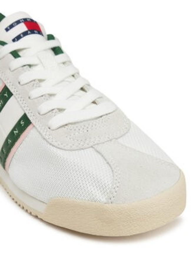 Tommy Jeans Sneakersy Tjw Low Profile Runner EN0EN02742 Biały